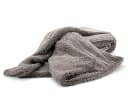 heimtexland Wohndecke Flauschige Cord Kuscheldecke Sherpa Fell Braun Bild 3