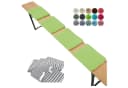 heimtexland Sitzkissen Bierbank 4er Set Grün Polycotton Bild 2
