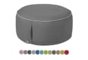 heimtexland Sitzkissen Outdoor Pouf Bodenkissen Anthrazit Bild 2