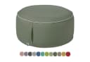 heimtexland Sitzkissen Outdoor Pouf Bodenkissen Garten Lounge Deko Hocker Oliv Bild 2