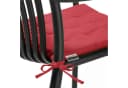 heimtexland Sitzkissen Outdoor Rot 40x40 cm Bild 3