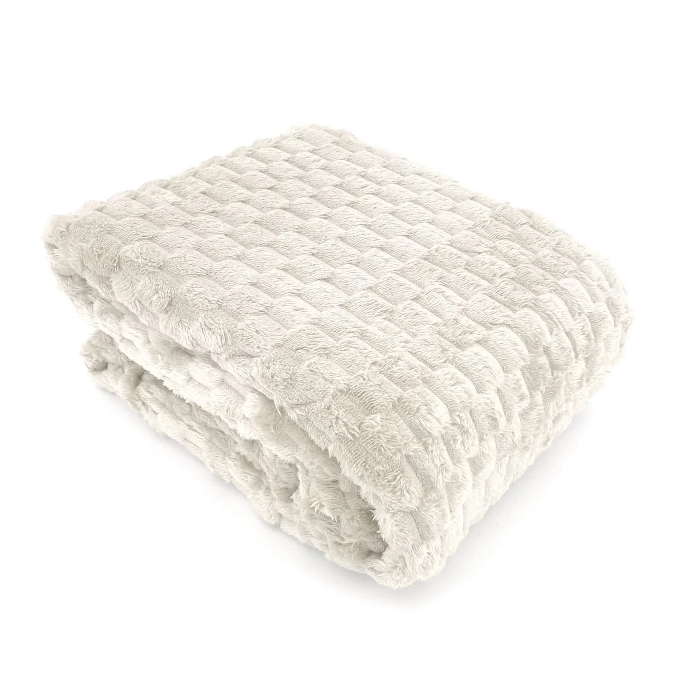 Heimtexland Flanell Kuscheldecke Creme 150x200 cm - Bild 2
