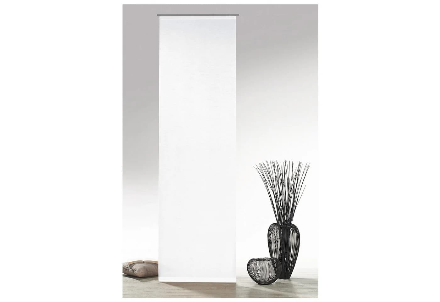 heimtexland Schiebegardine Batist Optik Natur Transparent - Bild 2