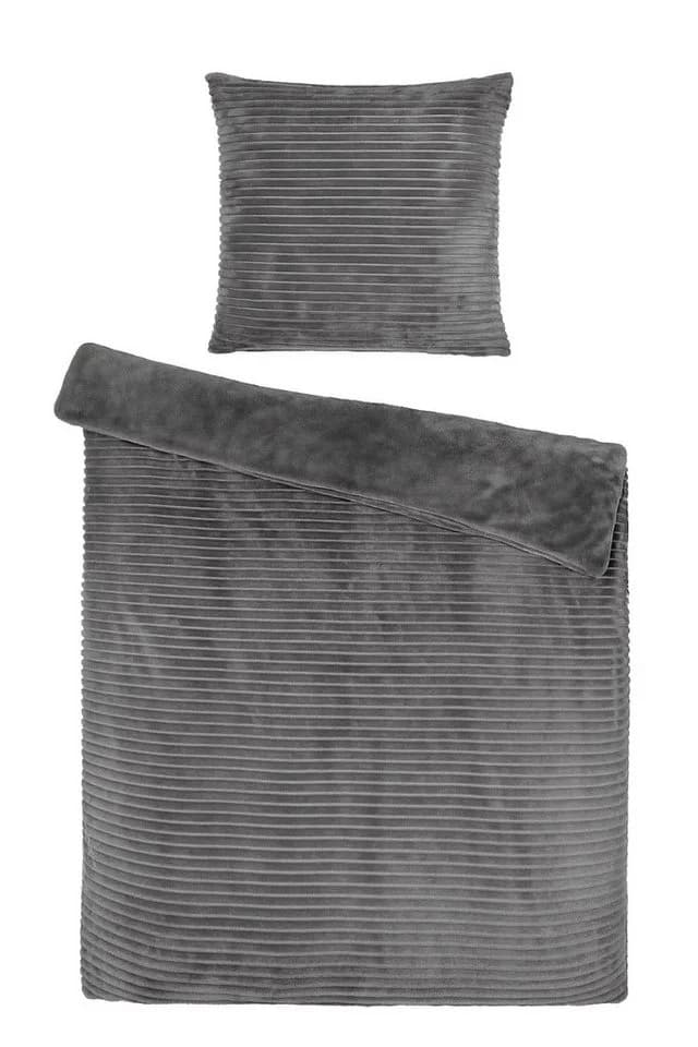 heimtexland Cashmere Touch Wende Bettwäsche Cord-Optik 135x200