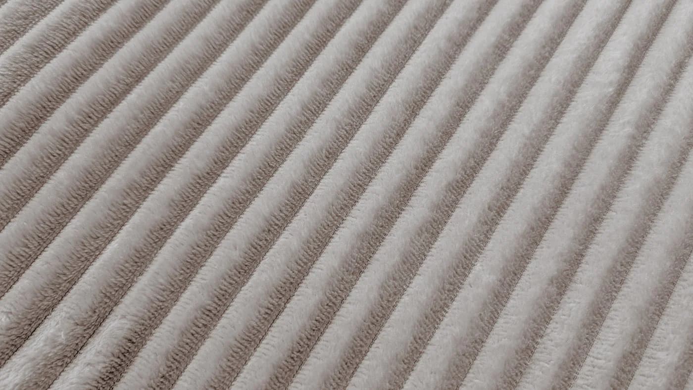 heimtexland Super Soft Cord Kissenbezug 45x45 cm Taupe - Bild 3