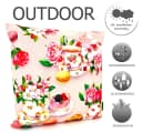 heimtexland Dekokissen Outdoor 45x45 cm Lotus-Effekt Wasserabweisend Bild 1