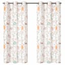 heimtexland Kindergardine Safari Motiv Polyester Leinen-Optik Bild 2