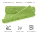 heimtexland Badematte Chenille Rund 60 cm Grün Rutschfest Bild 5