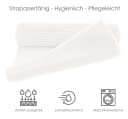 heimtexland Badematte Chenille Rund 60 cm Beige Rutschfest Bild 5