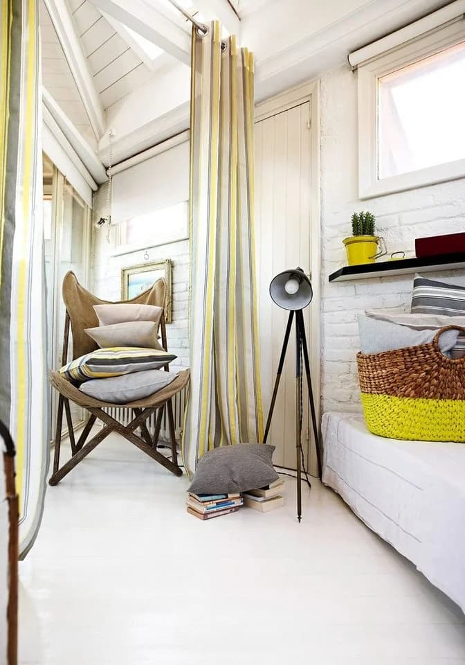 ESPRIT Kissenhülle Stockholm Needlestripe Dunkelgrau Polyester