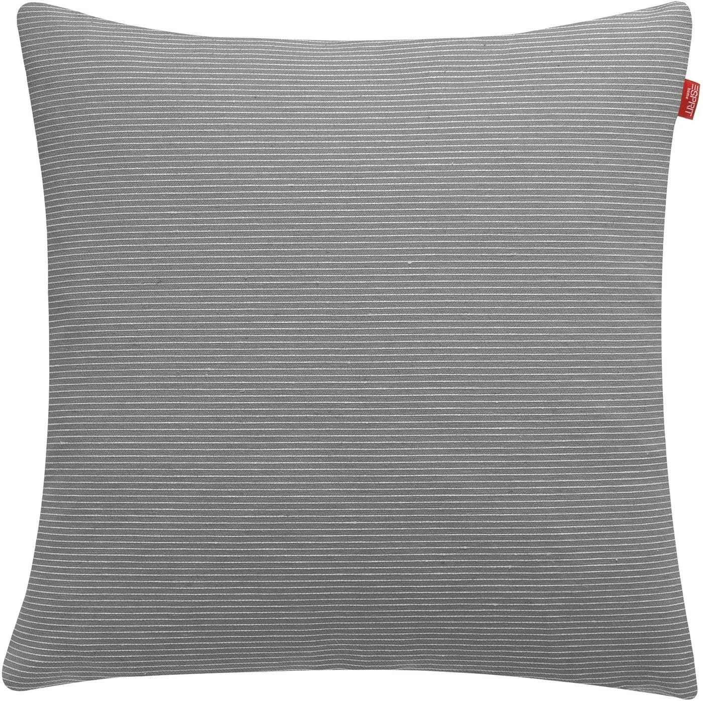 ESPRIT Kissenhülle Stockholm Needlestripe Dunkelgrau Polyester - Bild 2