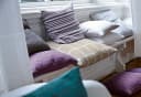 ESPRIT Kissenhülle Stockholm Needlestripe Dunkelgrau Polyester Bild 3
