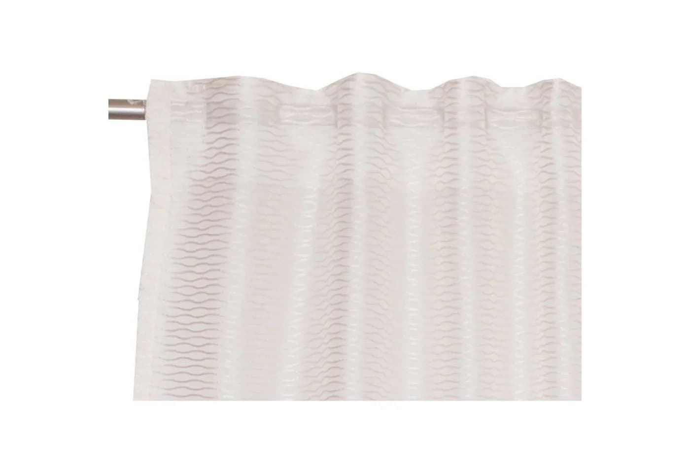 SCHÖNER WOHNEN-Kollektion Vorhang SPLASH Weiß Transparent Karo