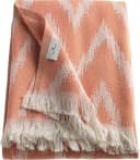 TOM TAILOR HOME Wohndecke Zig Zag Orange/Braun Fransen Bild 3