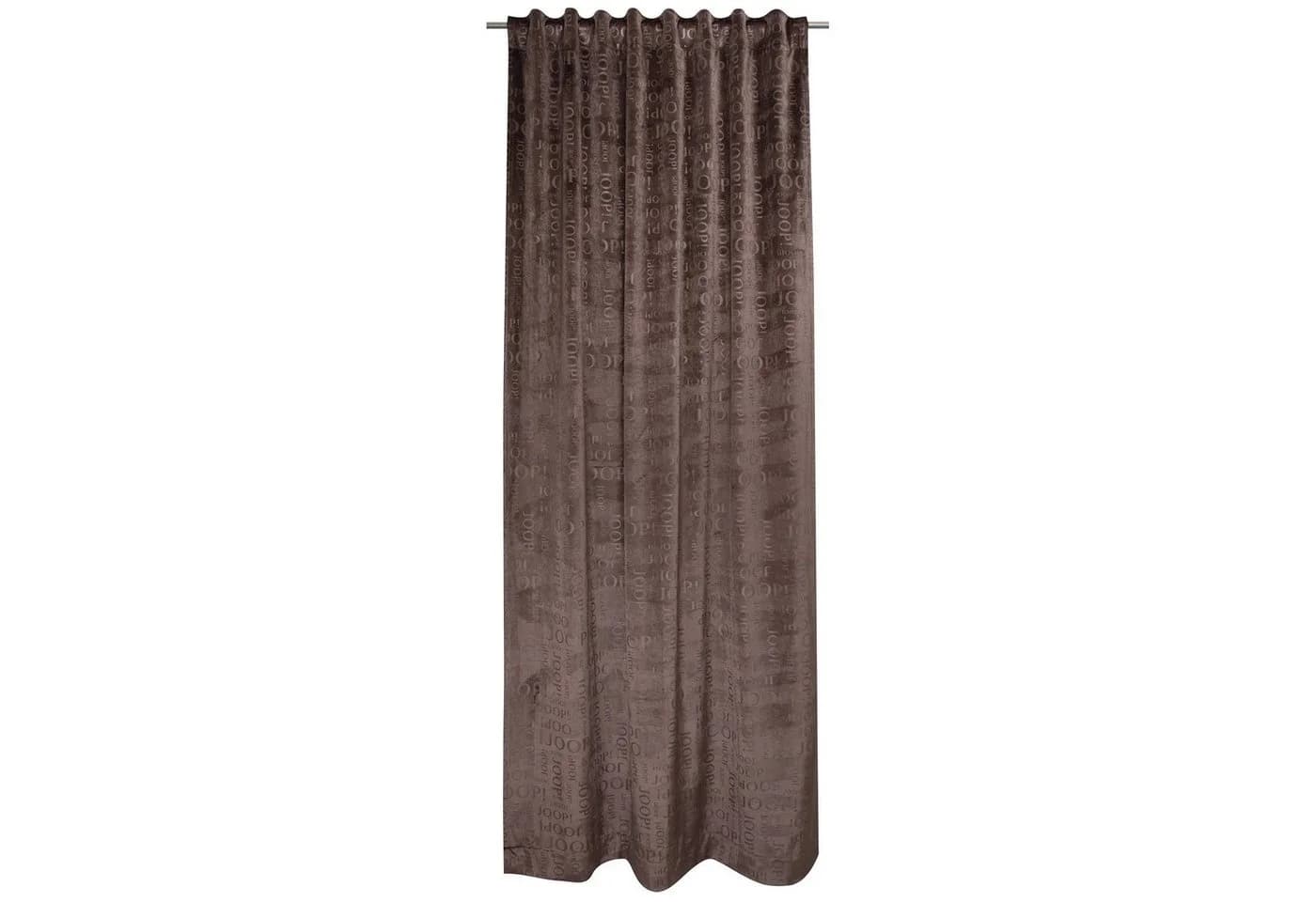 JOOP! Vorhang Match blickdicht Micro-Velvet Logo-Design - Bild 2