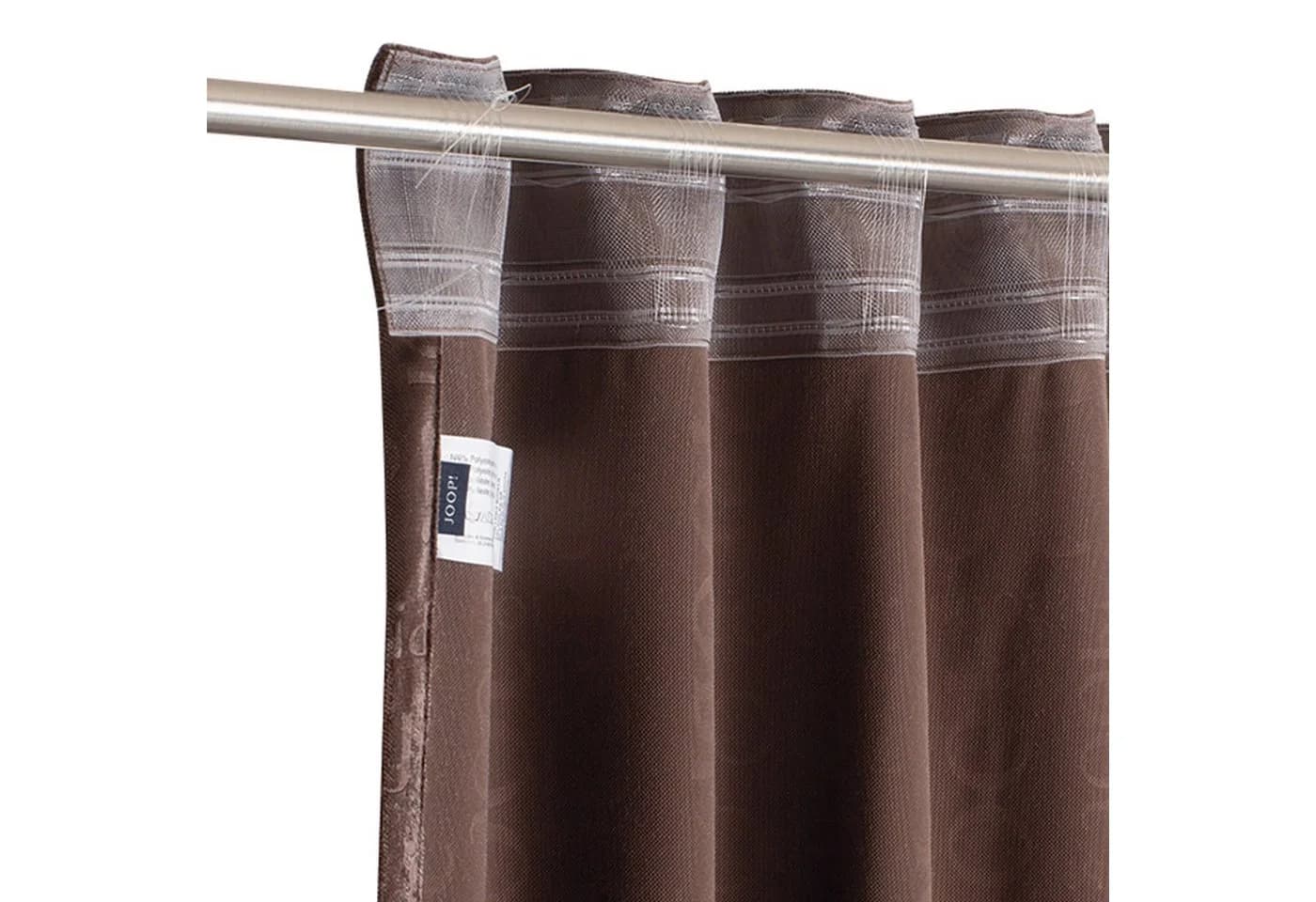 JOOP! Vorhang Match blickdicht Micro-Velvet Logo-Design - Bild 3
