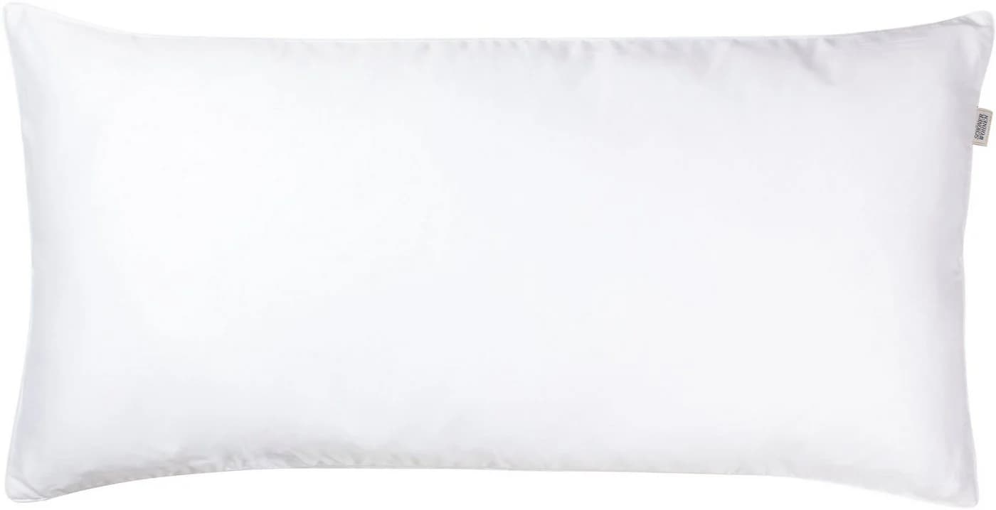 SCHÖNER WOHNEN Kissenbezüge Pure Weiß Satin 2-tlg. 40x80cm - Bild 2