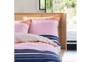 ESPRIT home Bettwäsche Carlson blau/beige Satin Baumwolle Bild 1