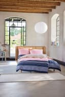 ESPRIT home Bettwäsche Carlson blau/beige Satin Baumwolle Bild 2