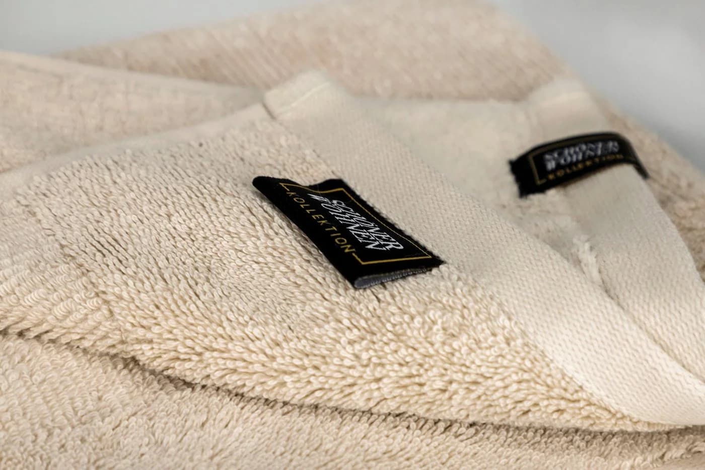 Schöner Wohnen Duschtuch Set Beige Frottee 2er Pack