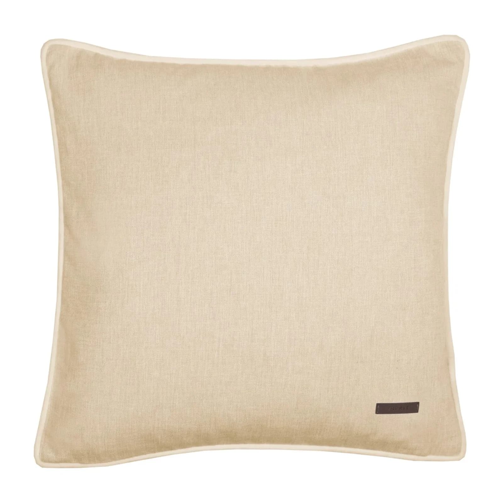 Esprit Dekokissen Harp Beige 38x38 cm Polyester