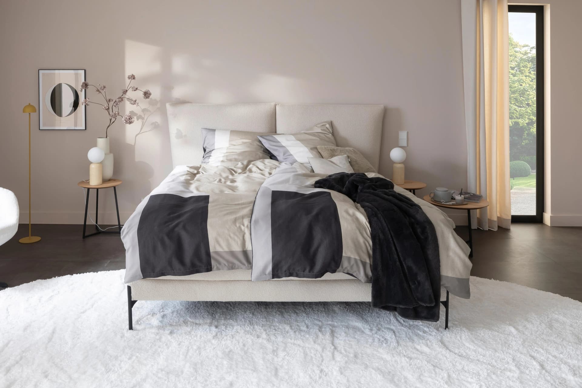 SCHÖNER WOHNEN-Kollektion Wendebettwäsche Jolie Satin 100% Baumwolle