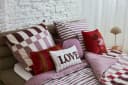 Tom Tailor HOME Kissenhülle Love Bunt 30x50 cm Polyester Leinen Bild 1