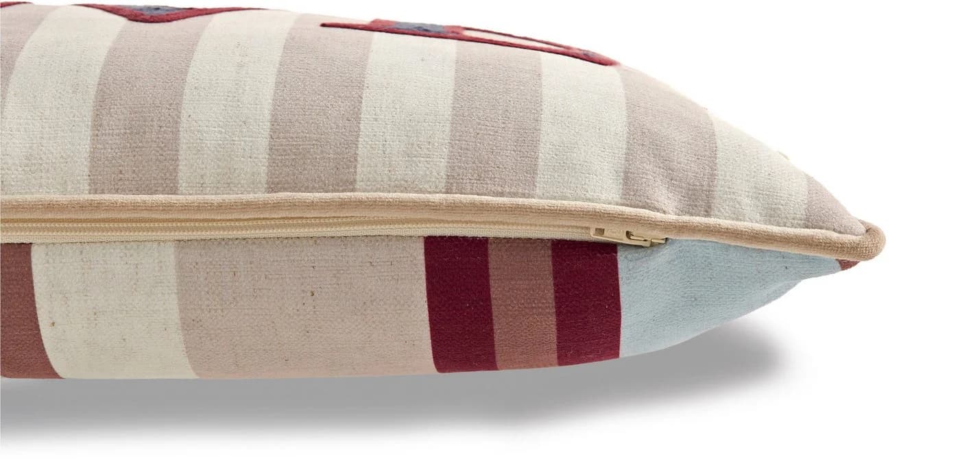 Tom Tailor HOME Kissenhülle Love Bunt 30x50 cm Polyester Leinen - Bild 4
