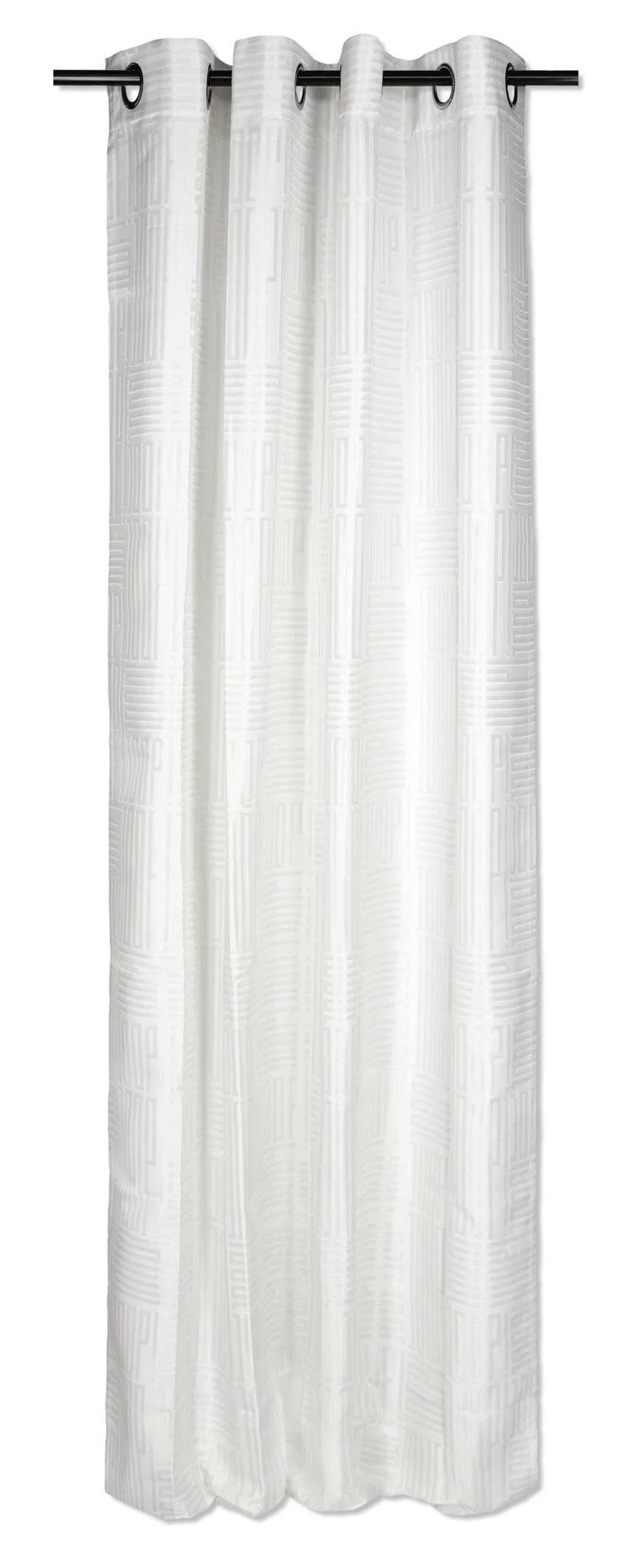 Ösenvorhang JOOP! FINE BARS Beige 100% Polyester