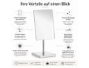 Testrut Standspiegel Rechteckig Bild 3