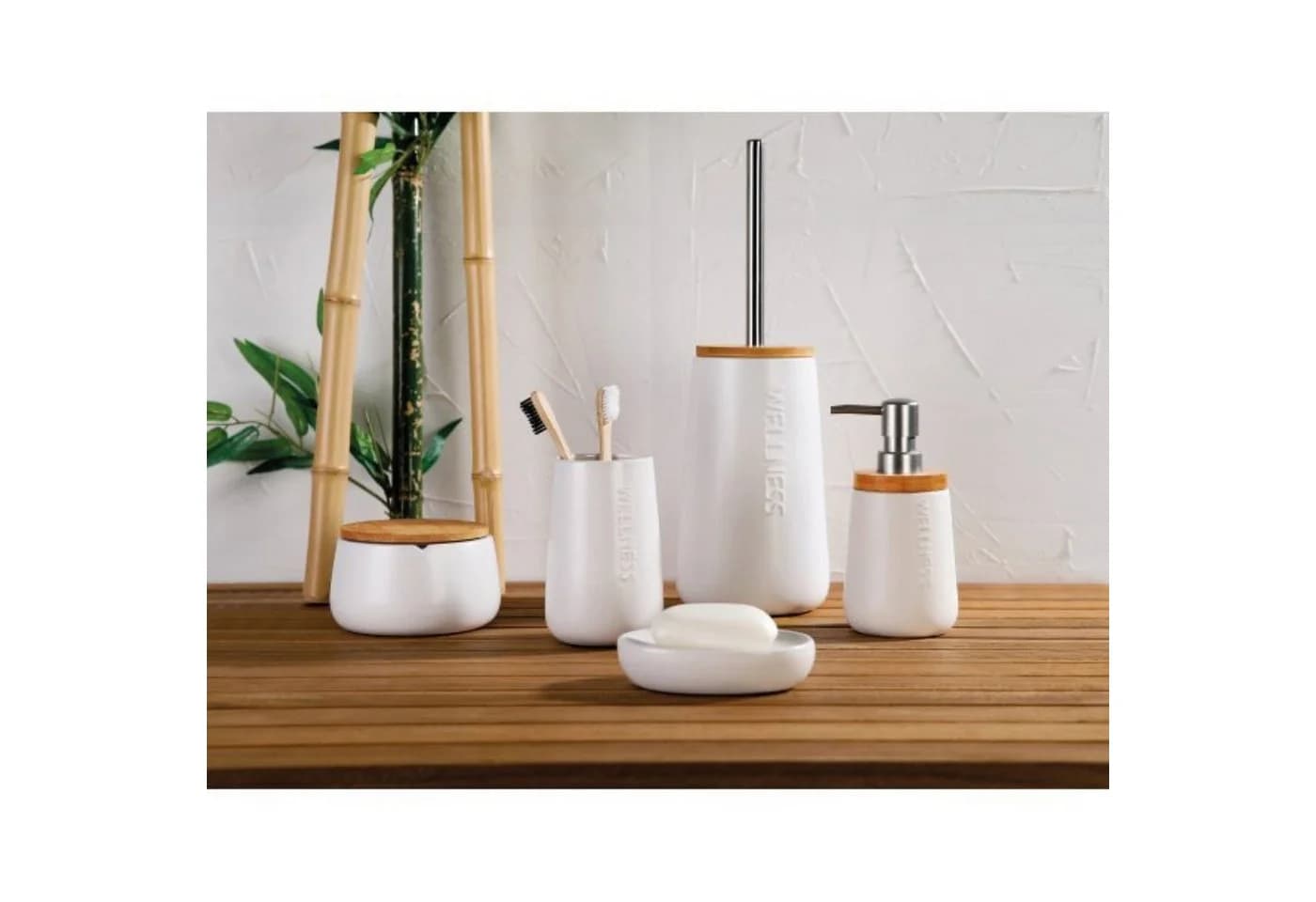 Axentia Seifenschale Bonja Wellness Oval Weiß