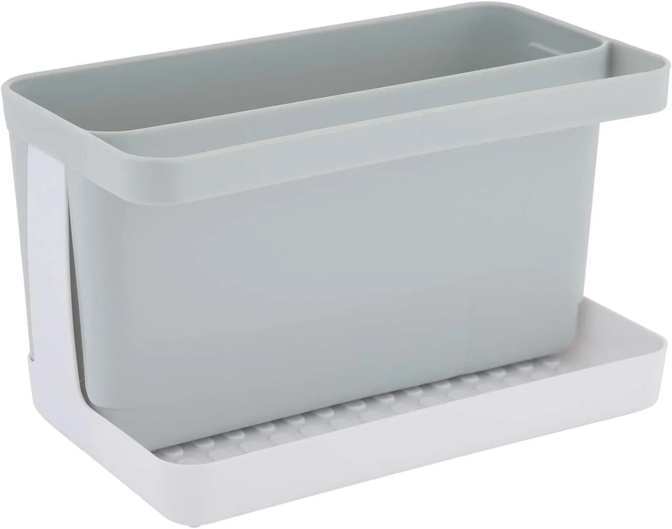 axentia Küchenorganizer-Set Spülbecken-Organizer grau/weiß - Bild 2
