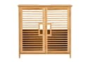 Axentia Waschbeckenunterschrank Bambus Modern Bild 1