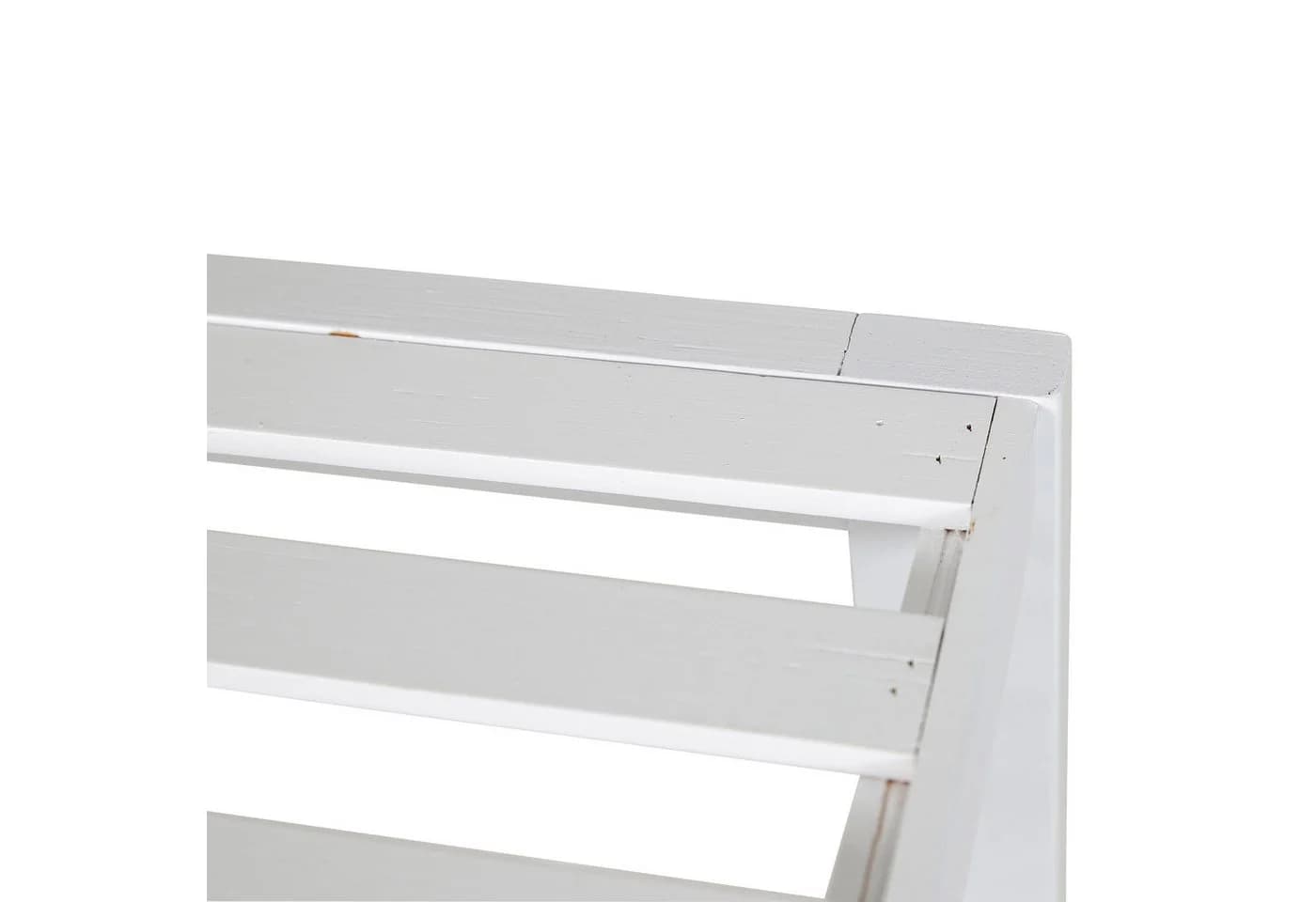 axentia Regal Bambus Standregal Weiß 3 Ablagen Badregal - Bild 4