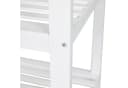 axentia Regal Bambus Standregal Weiß 3 Ablagen Badregal Bild 5