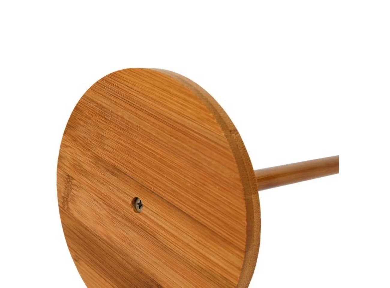 axentia Küchenrollenhalter Bambus Braun Modern