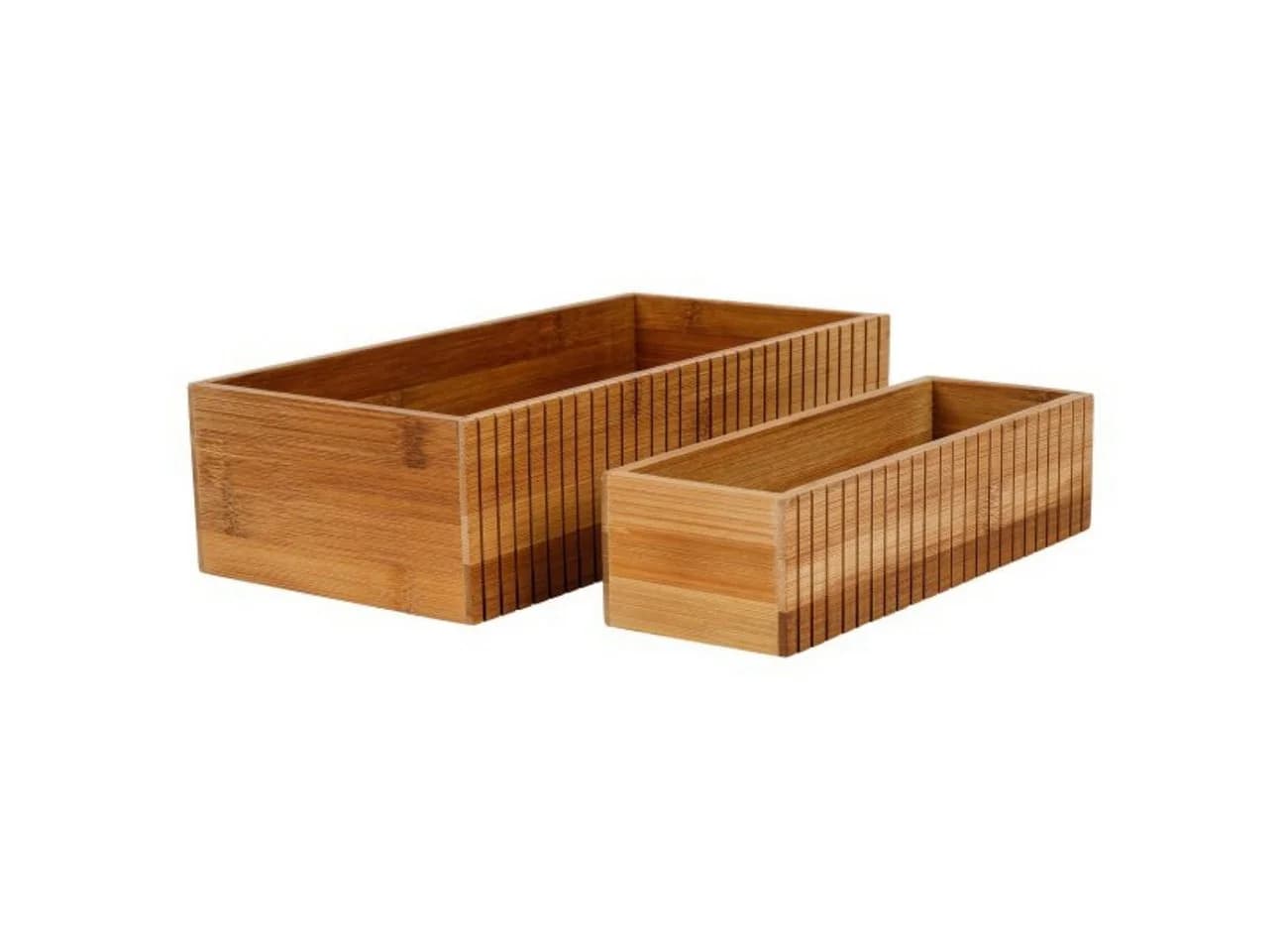Axentia Küchenorganizer-Set Dima 2-tlg. Braun Bambus - Bild 2