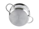 axentia Kochtopf Edelstahl 2-tlg. mit Glasdeckel Silber Bild 5