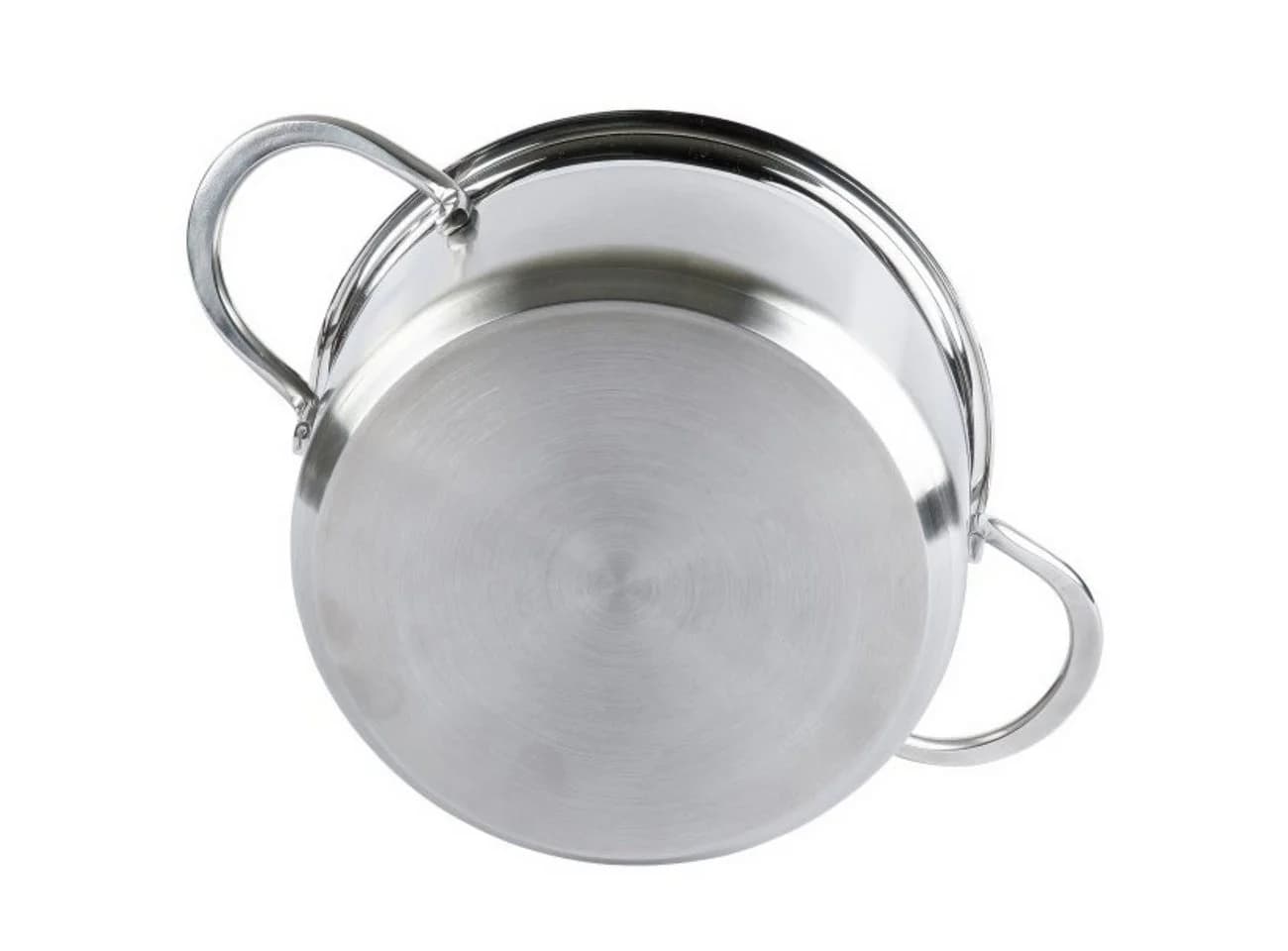 axentia Kochtopf Edelstahl 2-tlg. mit Glasdeckel Silber - Bild 5