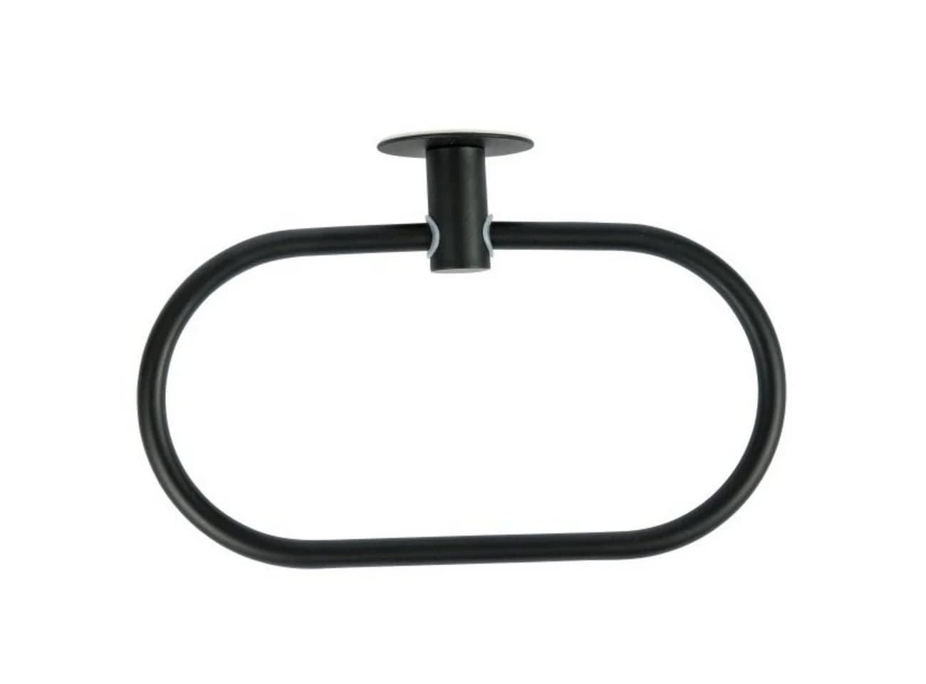 axentia Handtuchhalter Nero Schwarz Selbstklebend Edelstahl - Bild 3
