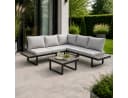Lounge-Set greemotion PISA - 4-teiliges Gartenlounge-Set Bild 1