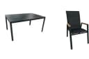 Greemotion Gartenlounge-Set Merida 7-tlg. mit Tisch & Stapelstühlen Bild 1