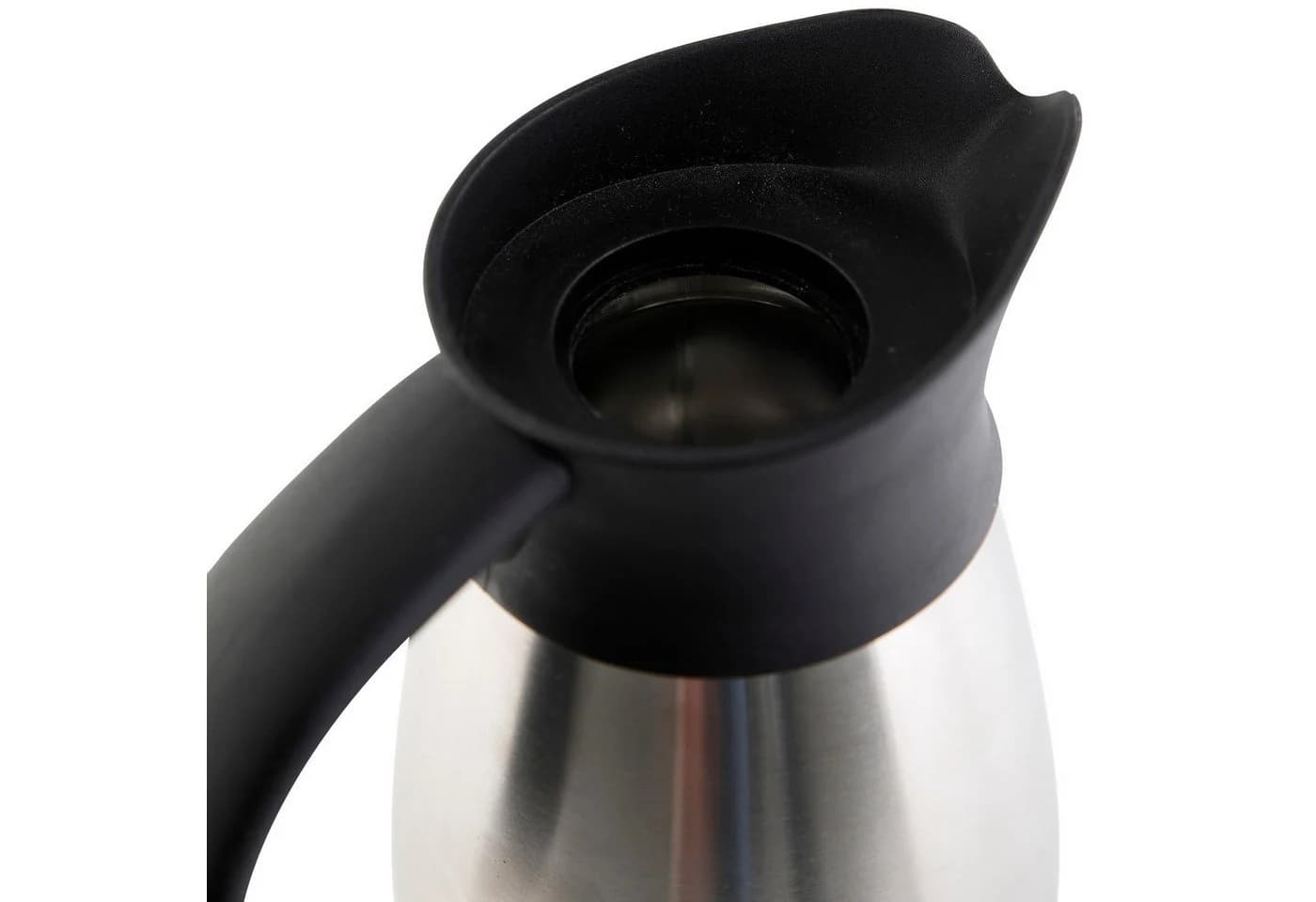 Axentia Isolierkanne 0,5 l Edelstahl mit Griff