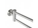 Axentia Handtuchhalter Edelstahl 180° schwenkbar Wandhalter Silber Bild 4