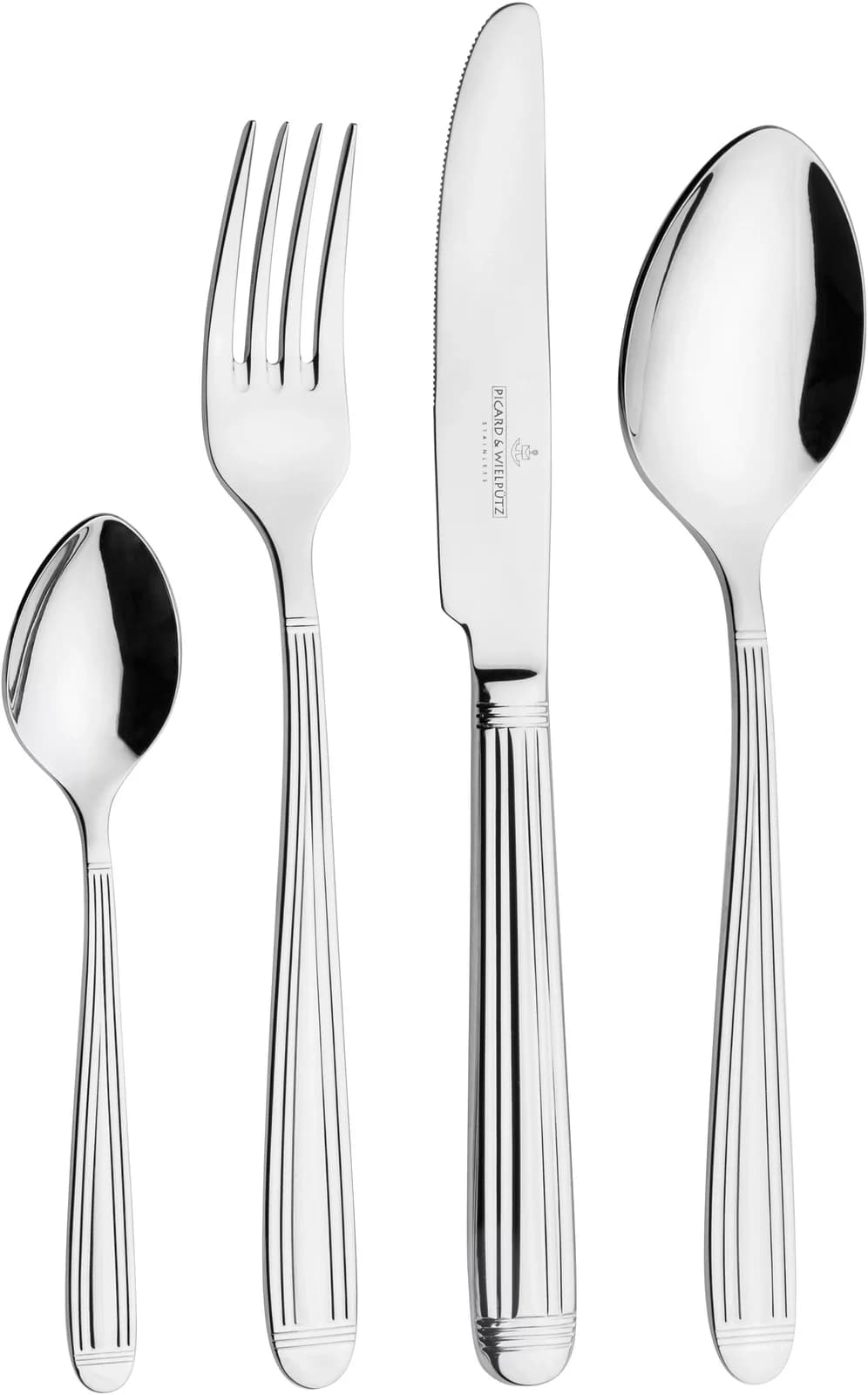 Picard & Wielpütz Besteck-Set "Marina" Silber 30-tlg. Edelstahl