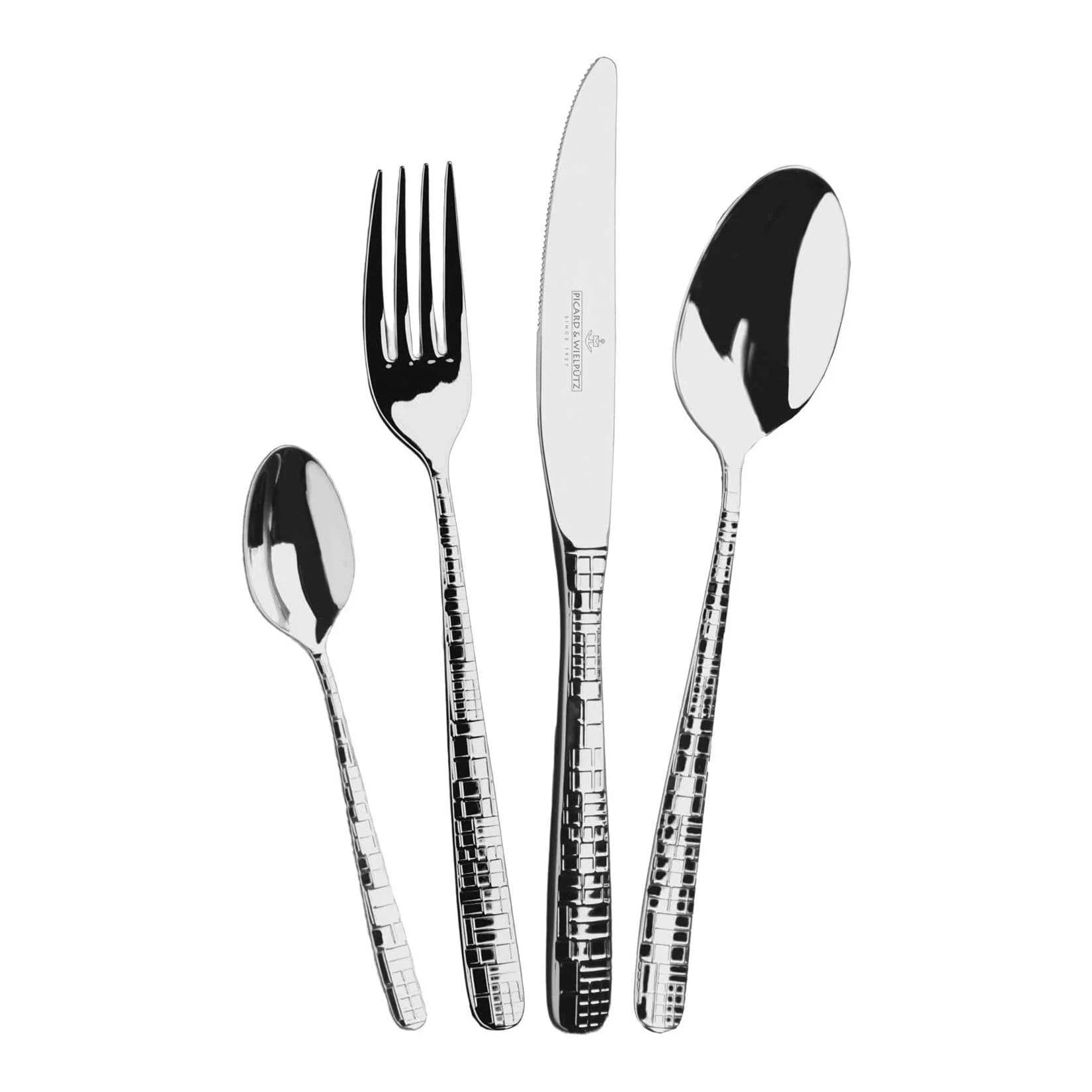 Picard & Wielpütz Tafelbesteck Frame 24er Set Silber
