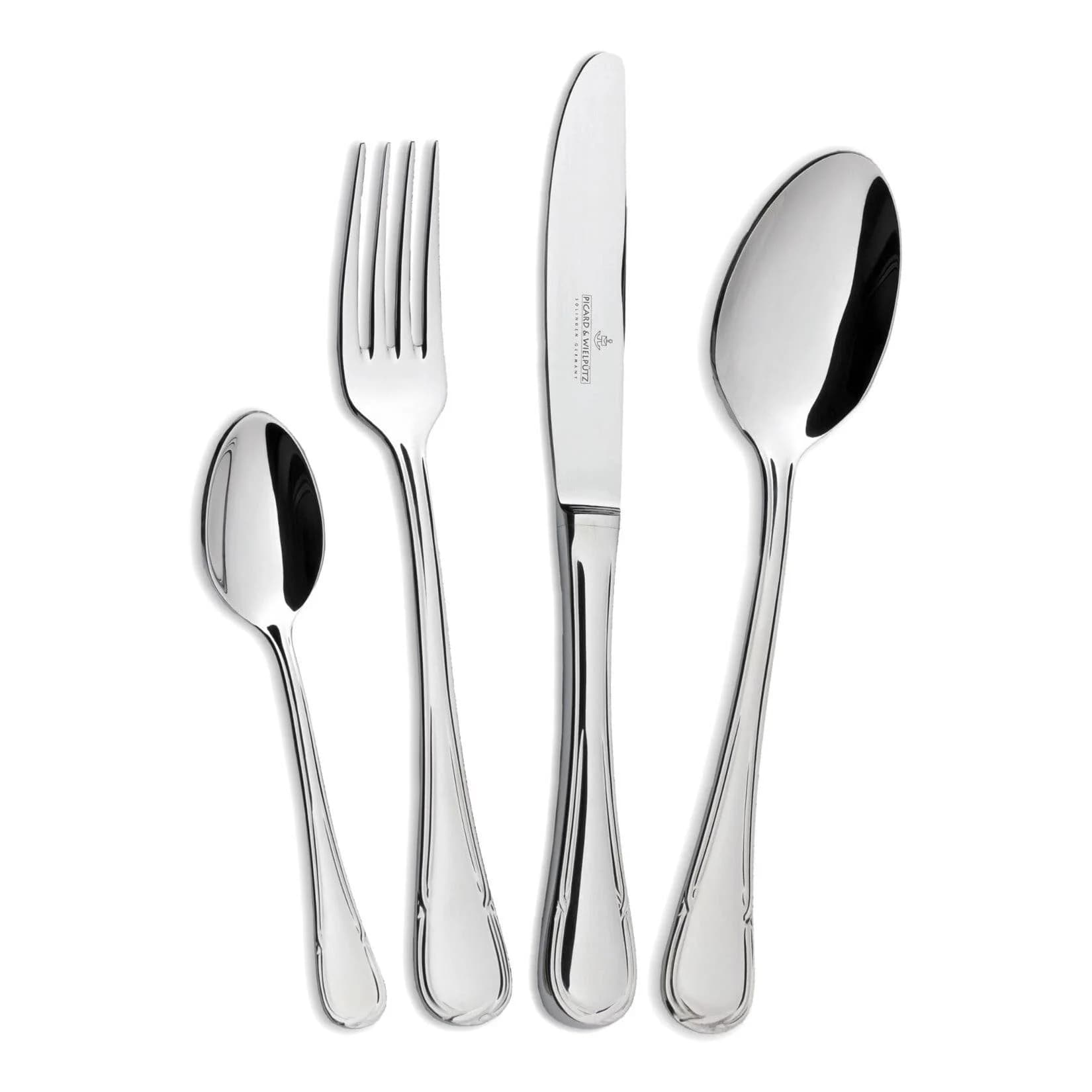 Besteck-Set Ligato Silber Chromnickelstahl 18/10 Picard & Wielpütz Solingen