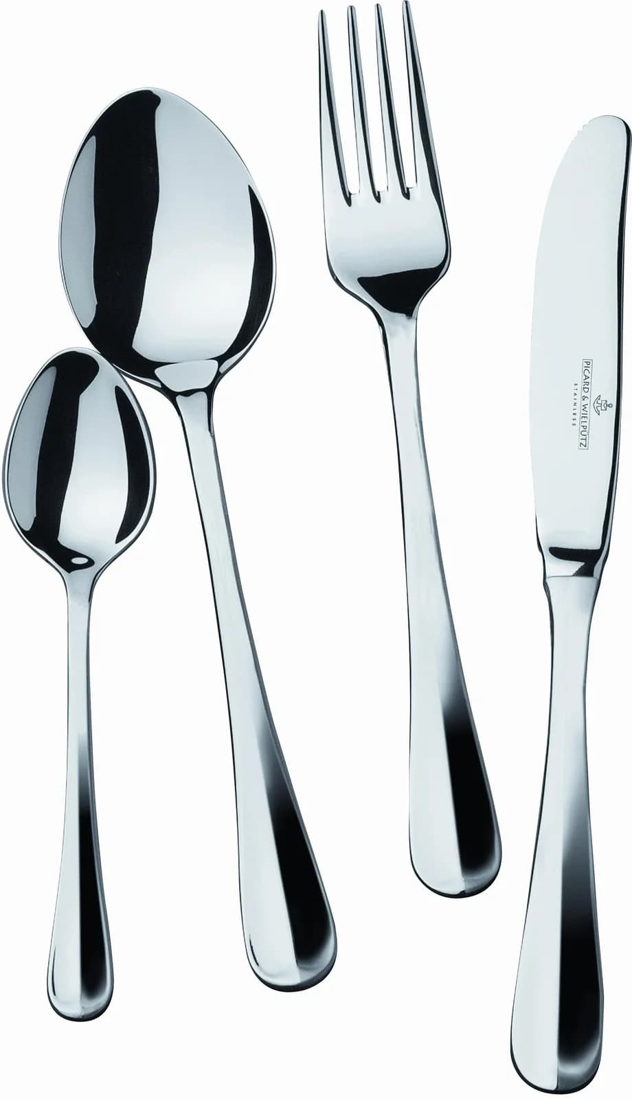 Besteck-Set Baguette 24-tlg. Chromnickelstahl 18/10 silber PICARD & WIELPÜTZ