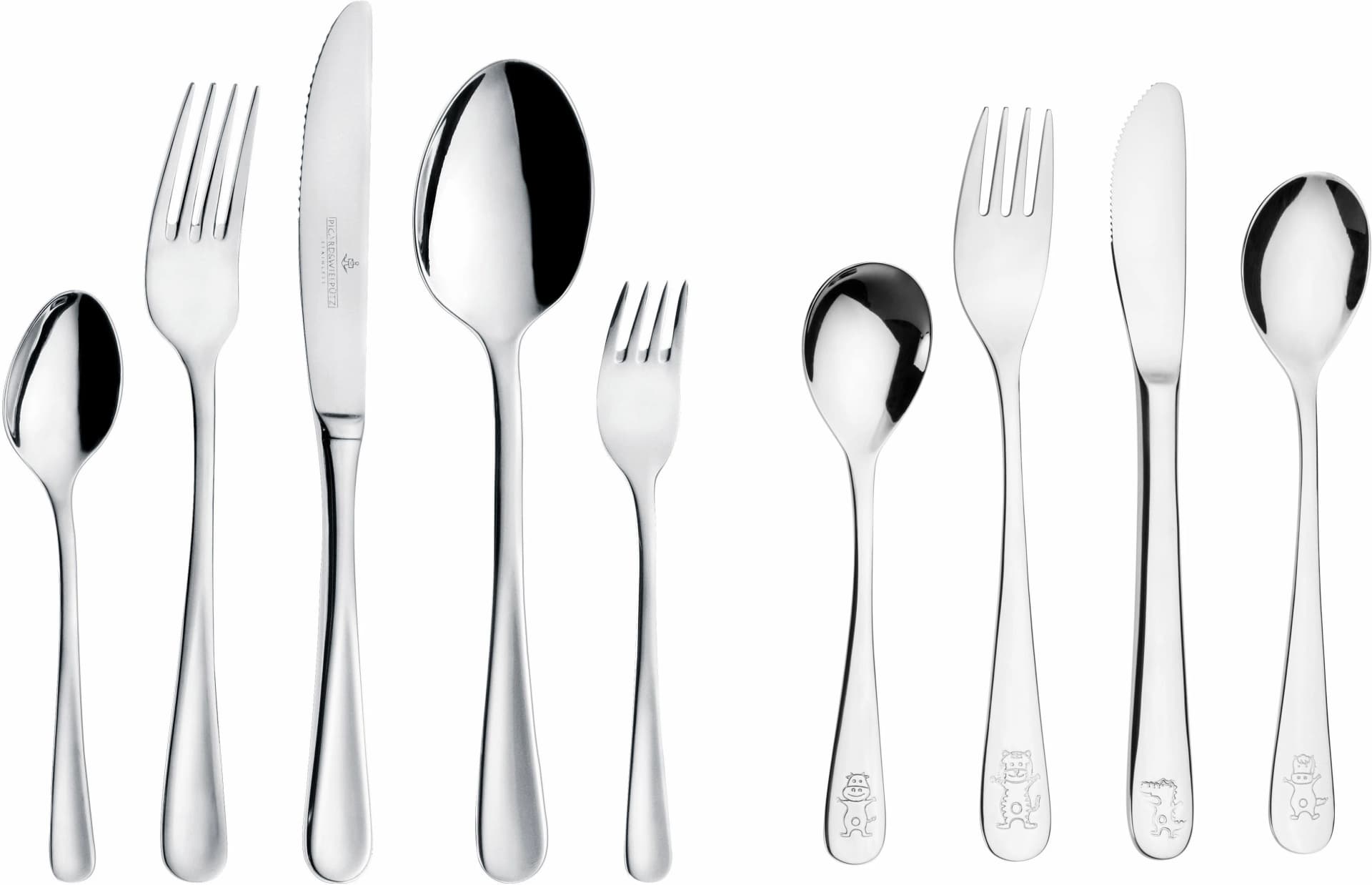 Besteck-Set Casino silber Edelstahl Picard & Wielpütz Solingen