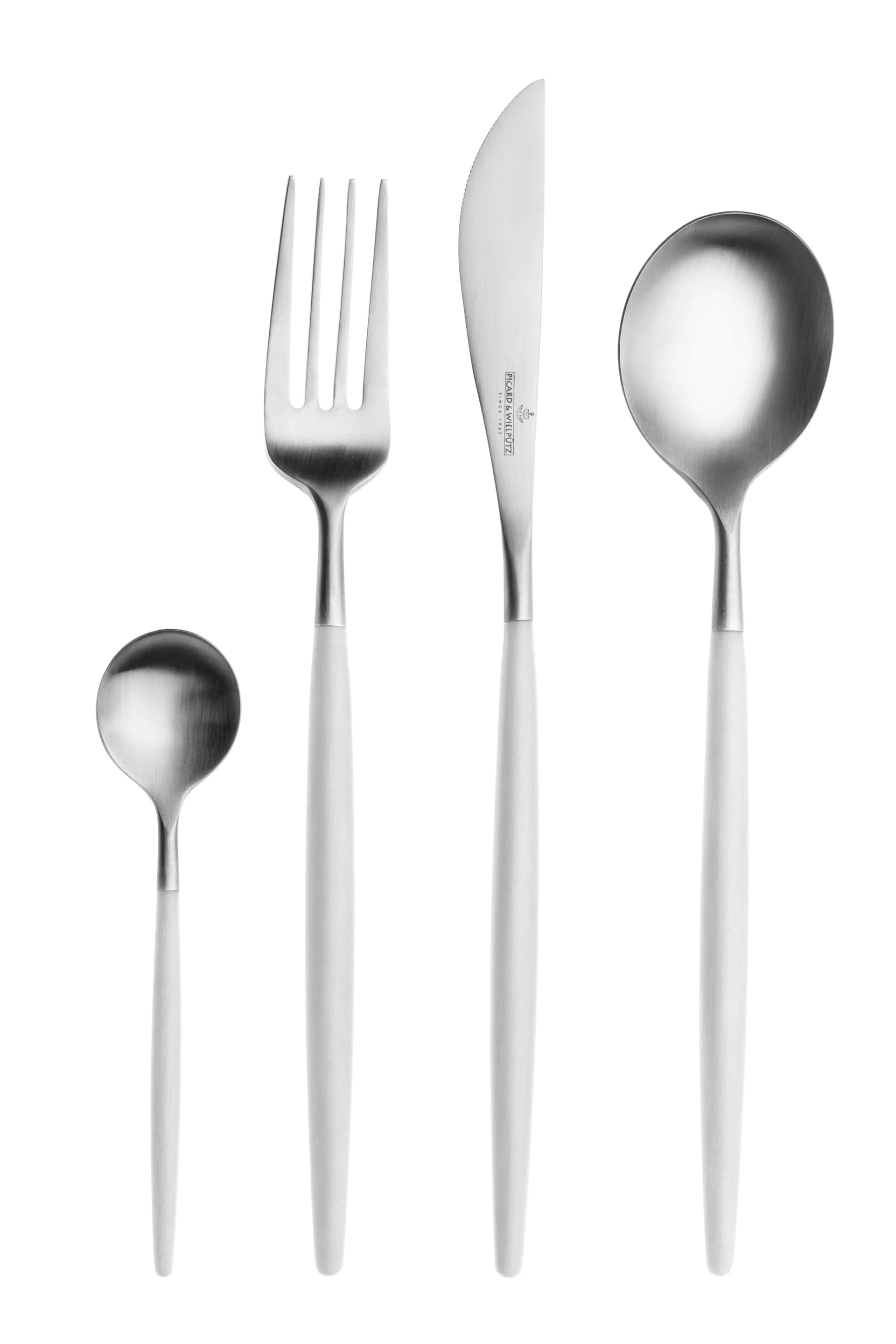 Besteck-Set Franzi 24-tlg. Silber Chromnickelstahl 18/10